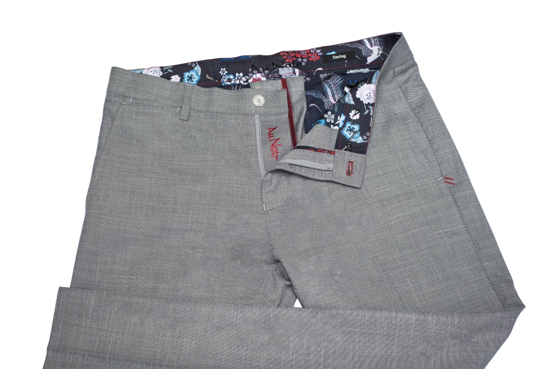 Pantalon pour homme par Au Noir | WESSON-CRAIG med grey | Machemise.ca, inventaire complet de la marque Au Noir