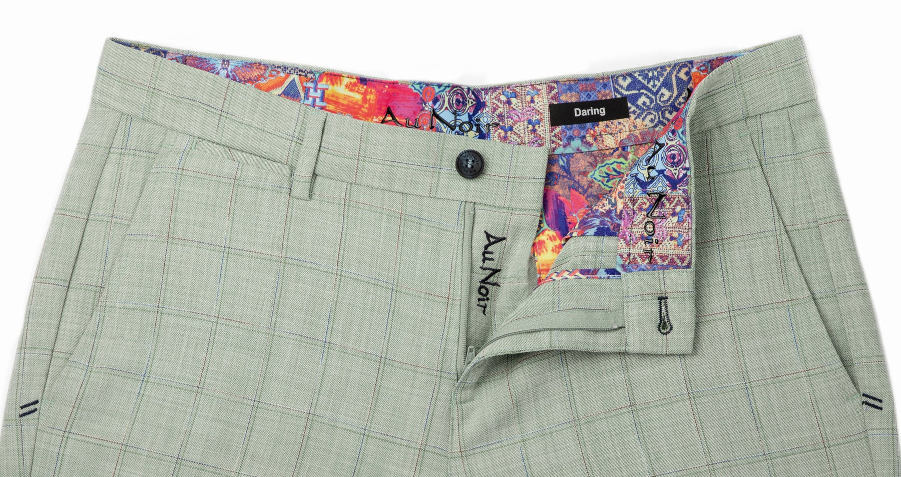 Pantalon pour homme par Au Noir | WESSON-PICCOLI Vert | Machemise.ca, inventaire complet de la marque Au Noir