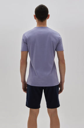 T-shirt à manches courtes pour homme par Robert Barakett | 23336 Georgia Raisin | Machemise.ca, vêtements mode pour hommes