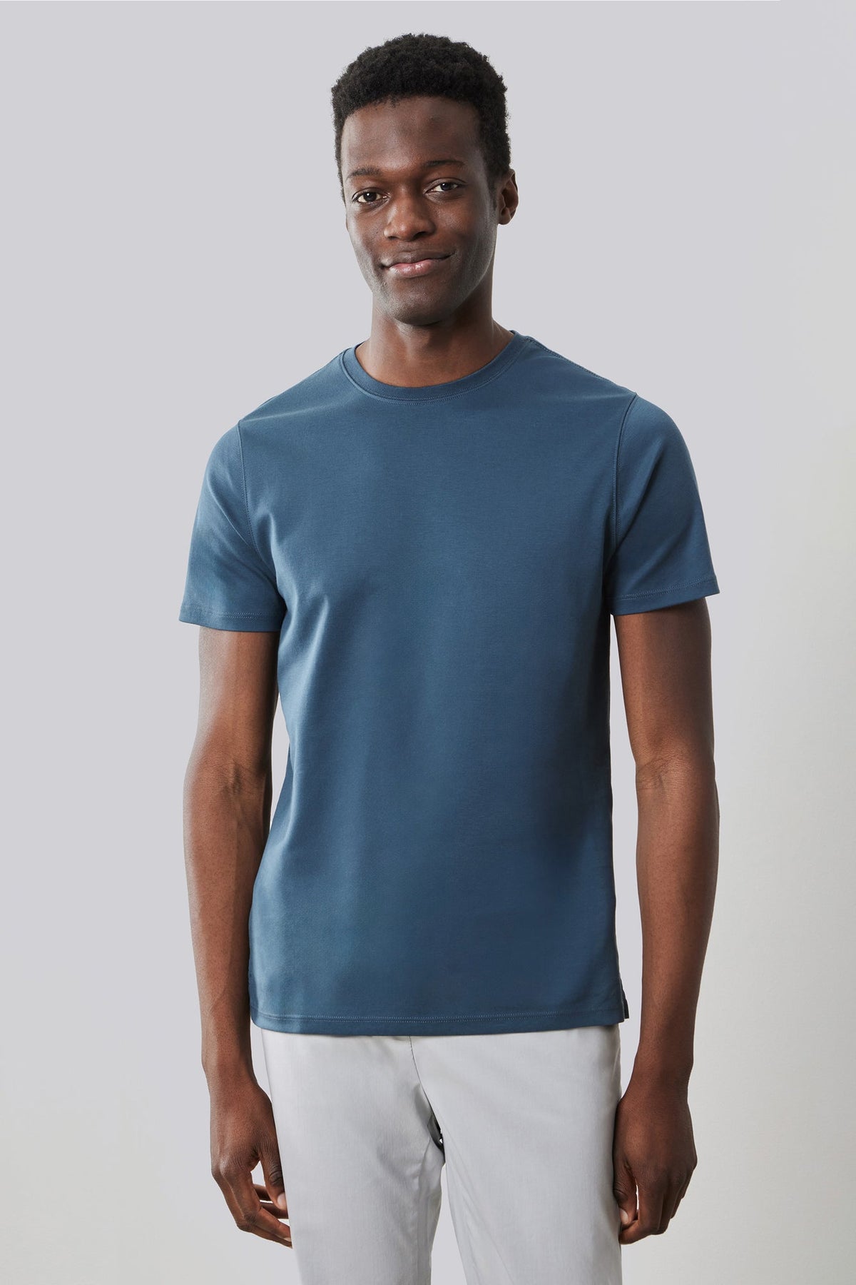 T-shirt à manches courtes pour homme par Robert Barakett | 23336 Georgia Turquoise | Machemise.ca, vêtements mode pour hommes