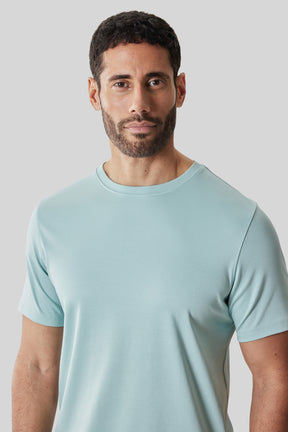 T-Shirt pour homme par Robert Barakett | 23336 Georgia Brume Aquatique | Machemise.ca, vêtements mode pour hommes