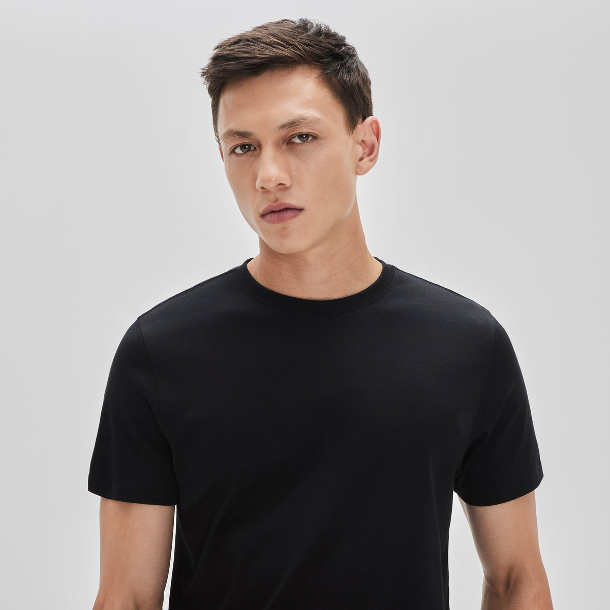 T-shirt à manches courtes pour homme par Robert Barakett | 23336 Georgia Noir | Machemise.ca, vêtements mode pour hommes
