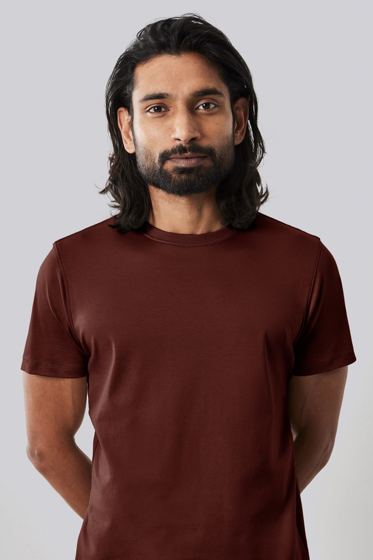 T-shirt à manches courtes pour homme par Robert Barakett | 23336 Georgia Rouge Foncé | Machemise.ca, vêtements mode pour hommes