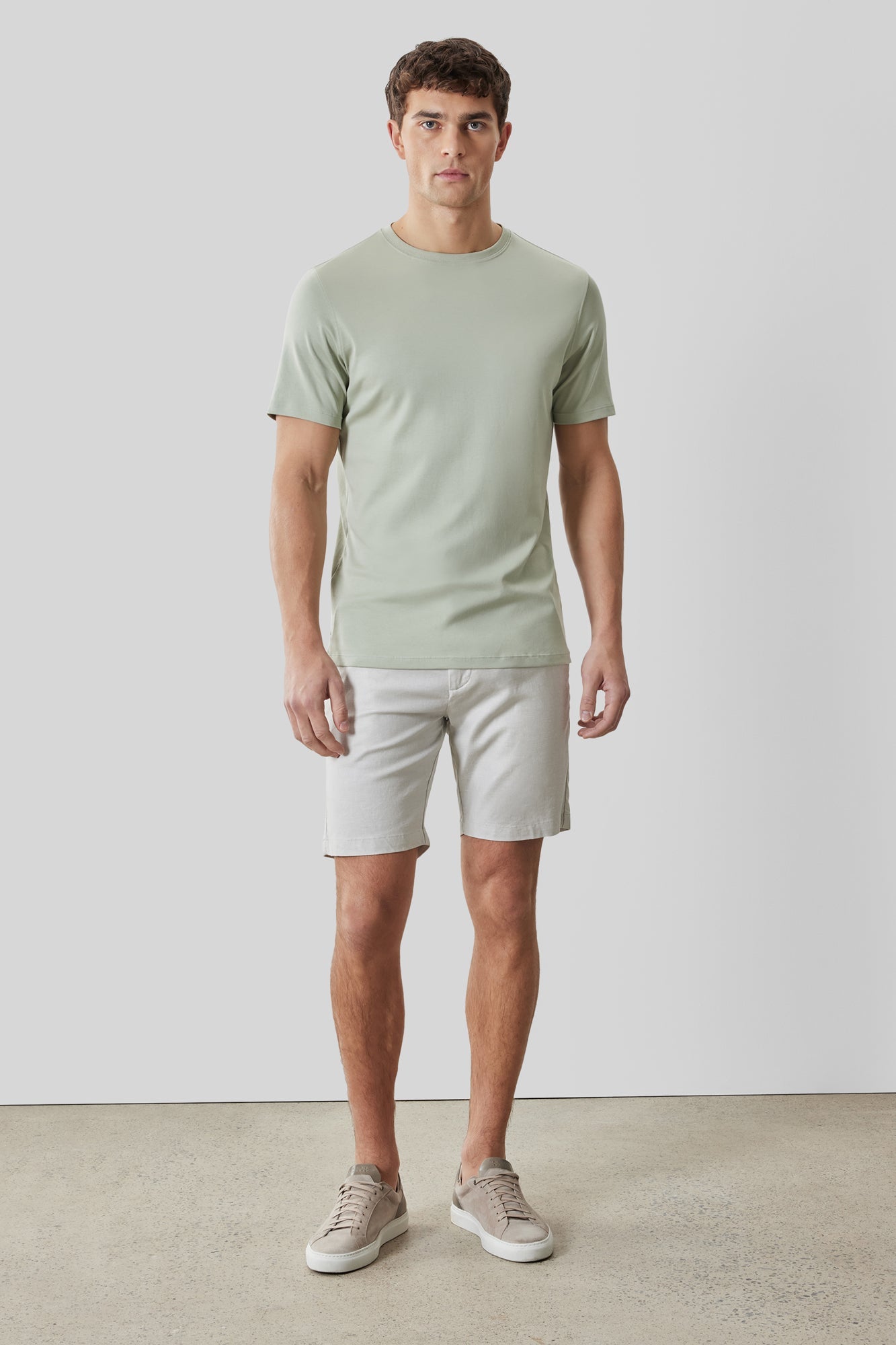 T-Shirt pour homme par Robert Barakett | 23336 Georgia Vert Désert | Machemise.ca, vêtements mode pour hommes