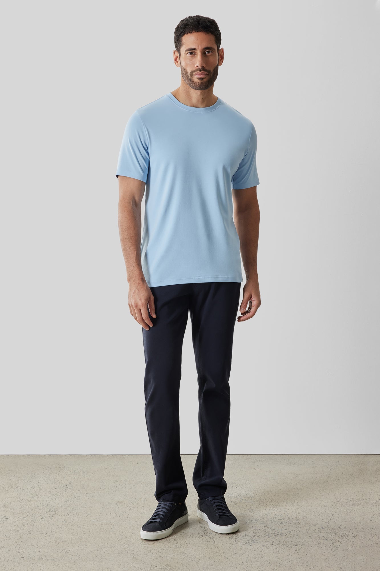 T-Shirt pour homme par Robert Barakett | 23336 Georgia Bleu Port | Machemise.ca, vêtements mode pour hommes