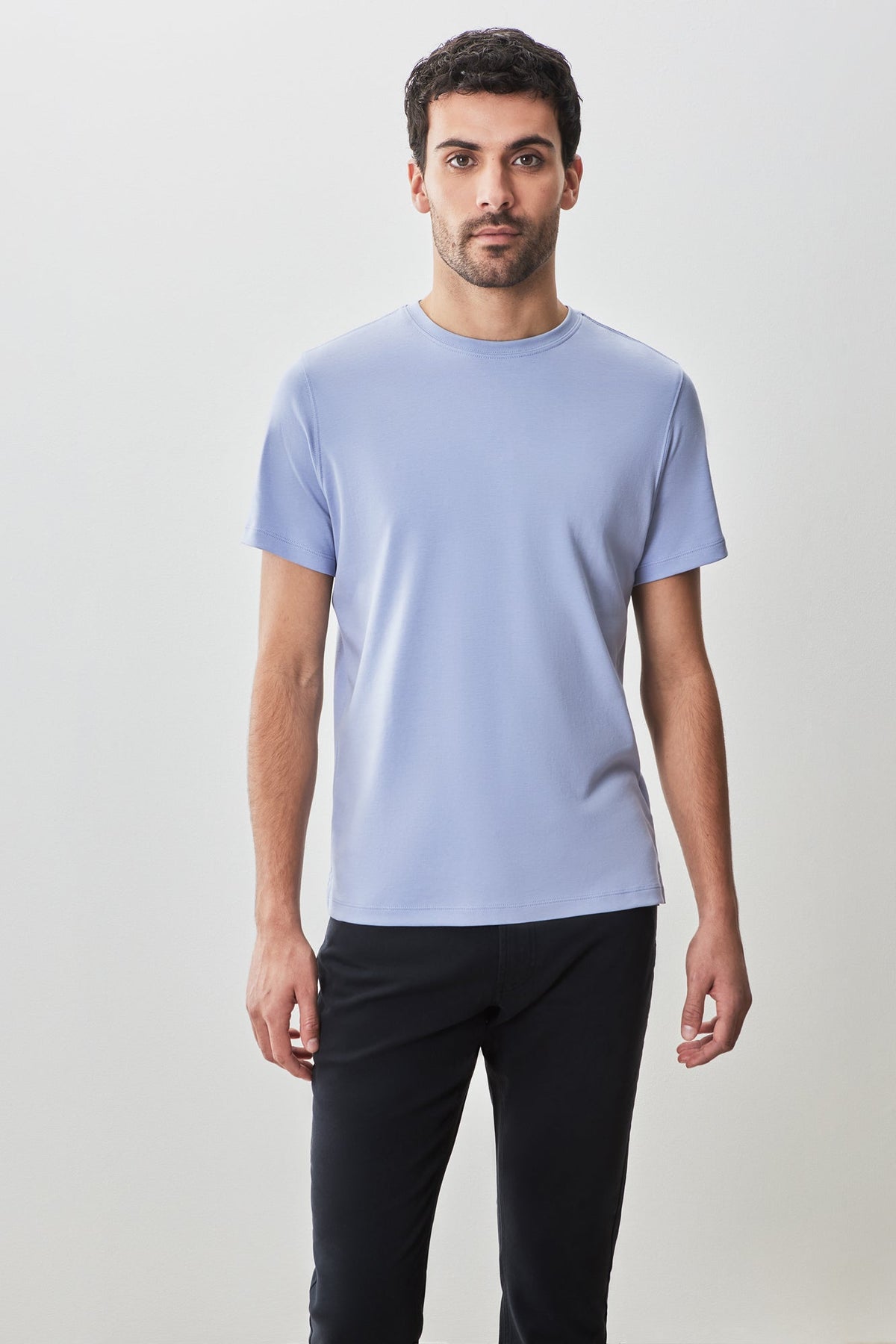 T-Shirt pour homme par Robert Barakett | Georgia 23336 Lilas | Machemise.ca, vêtements mode pour hommes