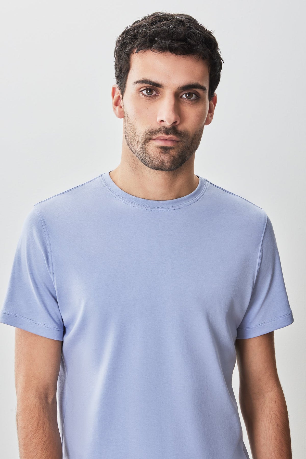 T-Shirt pour homme par Robert Barakett | Georgia 23336 Lilas | Machemise.ca, vêtements mode pour hommes