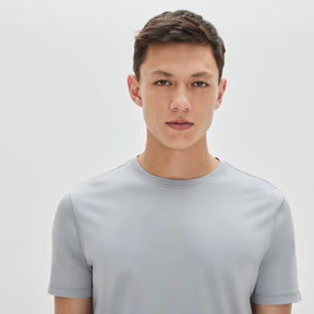 T-shirt à manches courtes pour homme par Robert Barakett | 23336 Georgia Gris | Machemise.ca, vêtements mode pour hommes