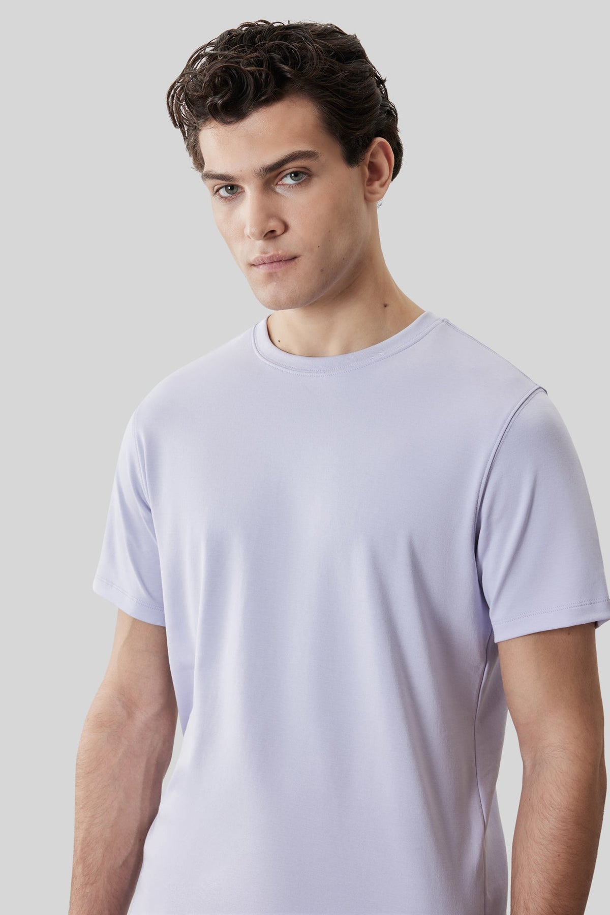 T-Shirt pour homme par Robert Barakett | 23336 Georgia Lilas Brume | Machemise.ca, vêtements mode pour hommes
