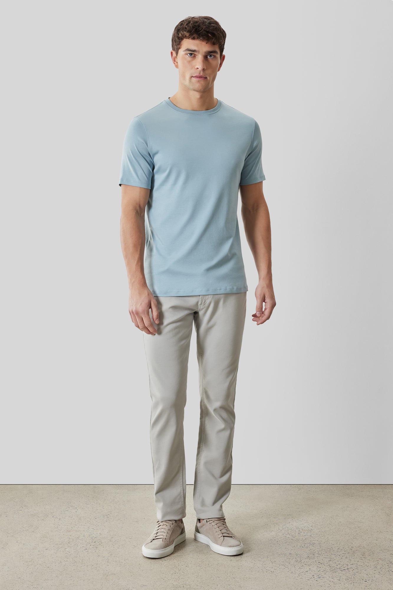 T-Shirt pour homme par Robert Barakett | 23336 Georgia Sarcelle Douce | Machemise.ca, vêtements mode pour hommes