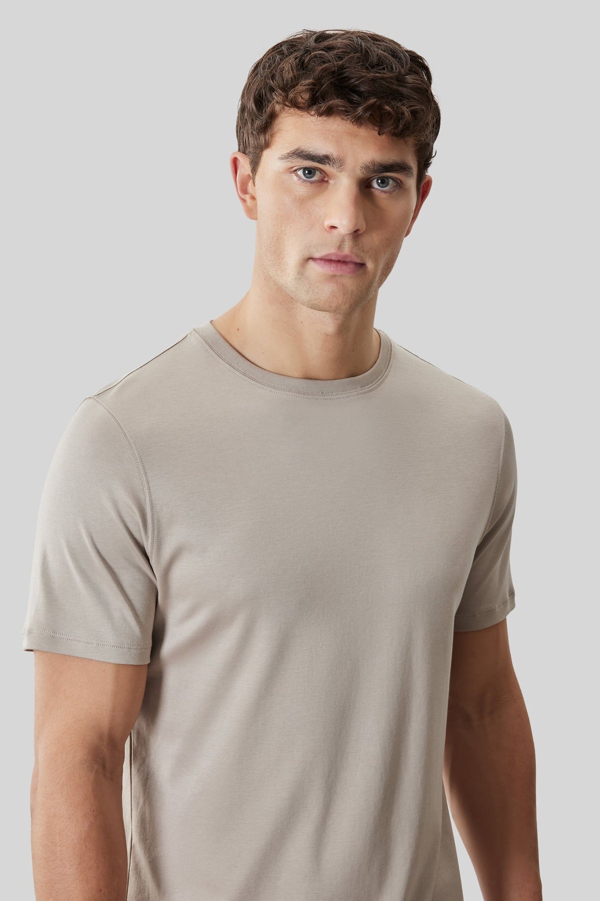 T-Shirt pour homme par Robert Barakett | 23336 Georgia Ficelle | Machemise.ca, vêtements mode pour hommes