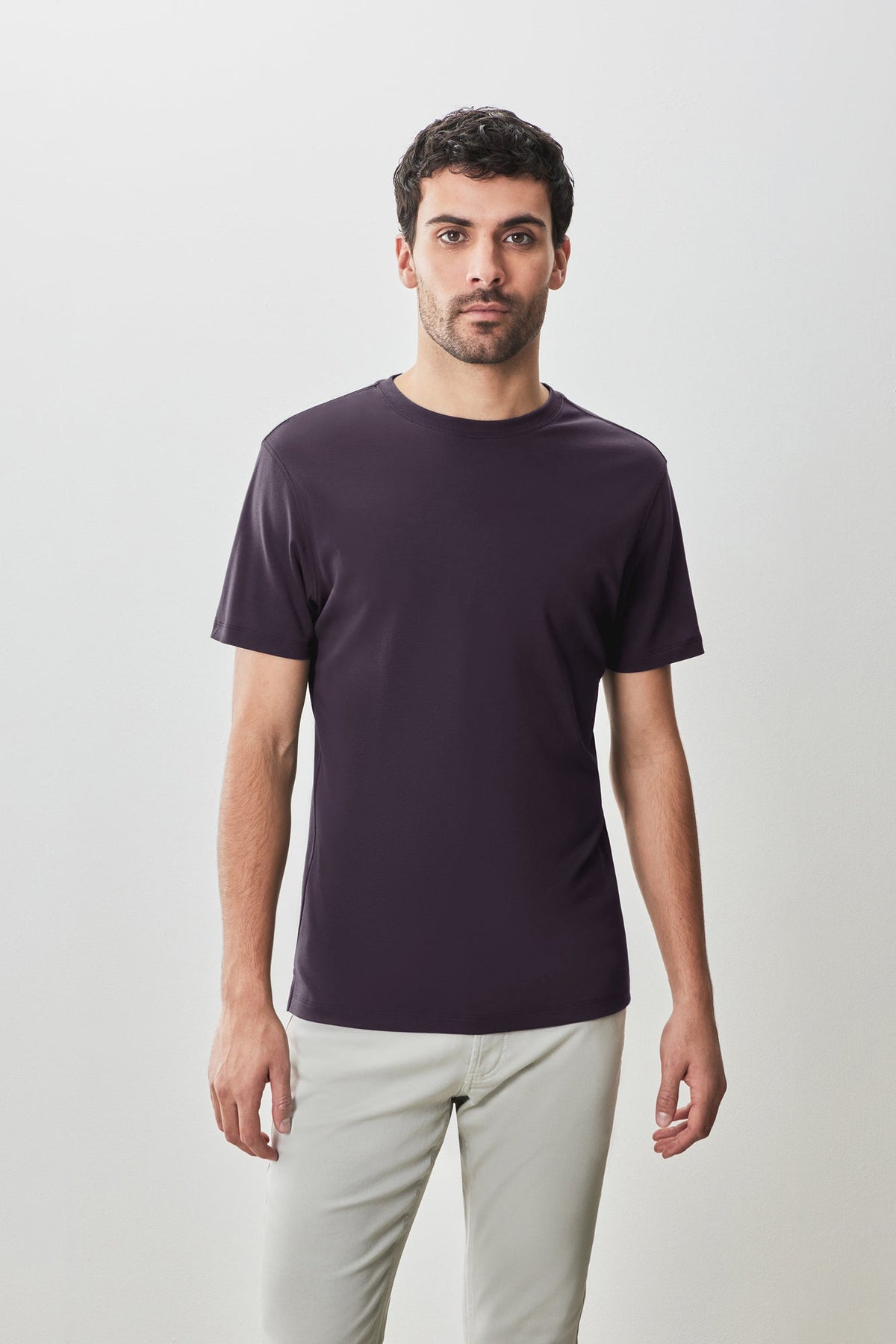 T-Shirt pour homme par Robert Barakett | Georgia 23336 Violet Hivernal | Machemise.ca, vêtements mode pour hommes