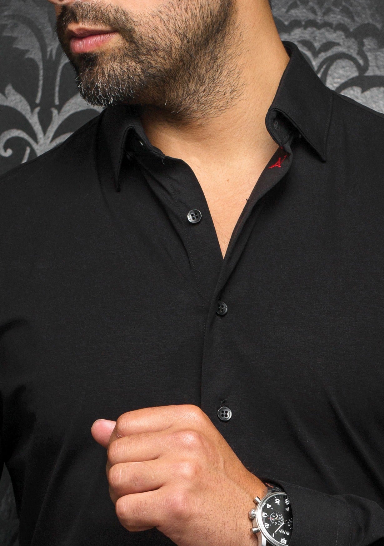 Chemise de Serveur Sans Repassage Manches Longues - KARIBAN Chemise de Serveur Sans Repassage Manches Longues - KARIBAN