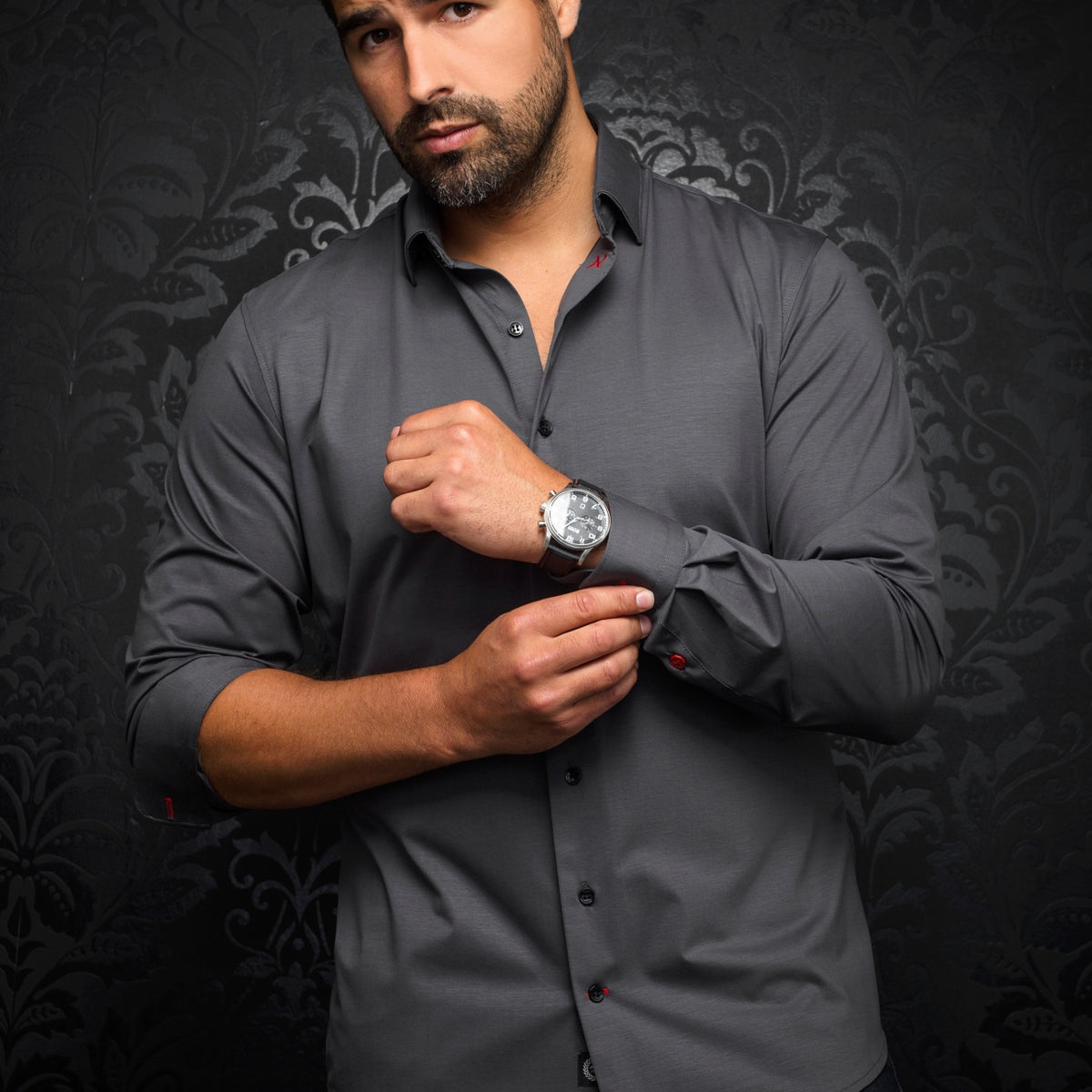 LCW ECO Chemise Écossaise à Manches Longues pour Hommes Coupe Régulière - W4IE48Z8-LKX - LC Waikiki