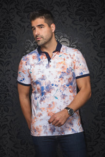 Polo pour homme par Au Noir | ANZIO Orange | Machemise, inventaire complet de la marque Au Noir