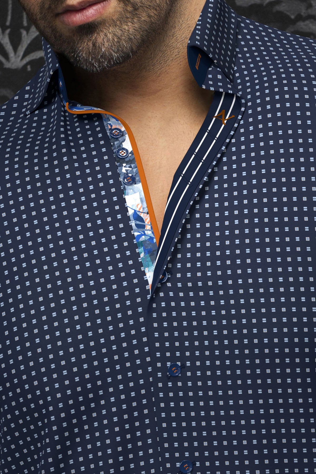 Chemise manches longues pour homme par Au Noir | ARLO Marine | Machemise.ca, inventaire complet de la marque Au Noir