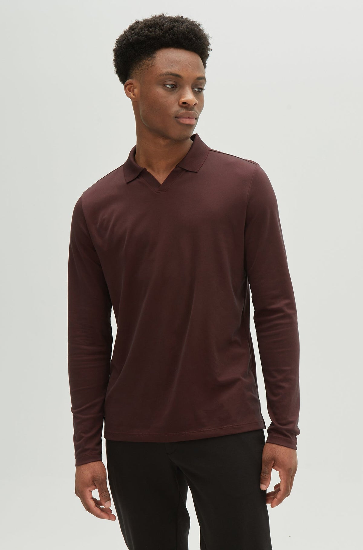 Polo col ouvert pour homme par Robert Barakett | Adison RB22141 Port | Boutique Vvög, vêtements mode pour homme et femme