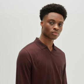 Polo col ouvert pour homme par Robert Barakett | Adison RB22141 Port | Boutique Vvög, vêtements mode pour homme et femme