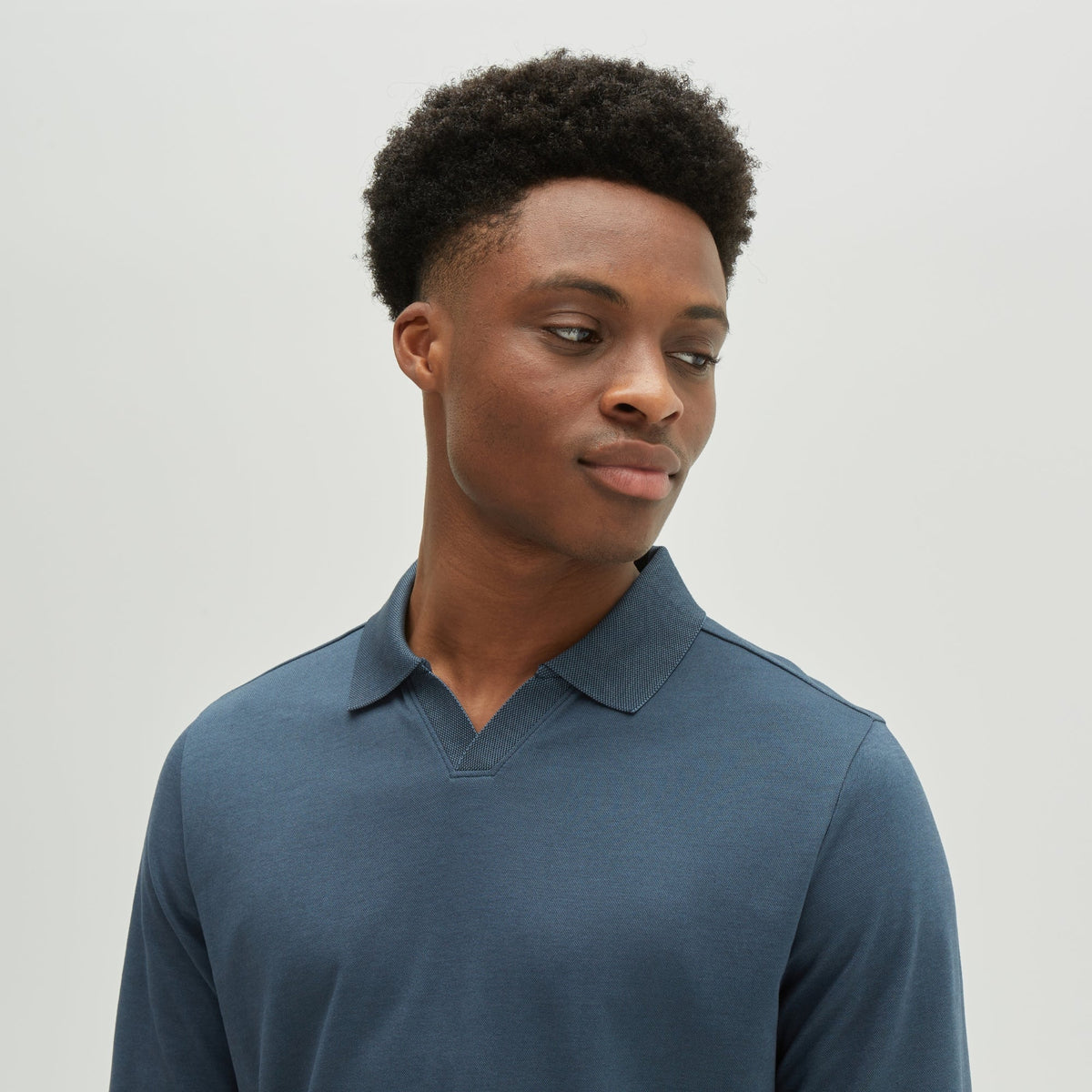 Polo col ouvert pour homme par Robert Barakett | Adison RB22141 Bleu Marine | Boutique Vvög, vêtements mode pour homme et femme