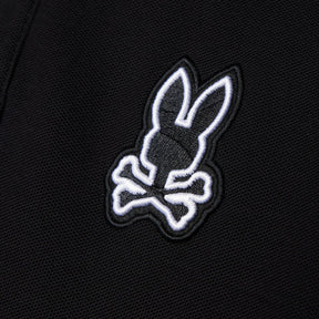Polo pour homme par Psycho Bunny | Lenox B6K138B200 Noir | Machemise.ca, vêtements mode pour hommes