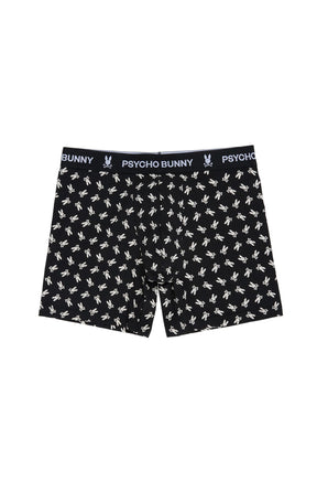 Boite de 2 boxers pour homme par Psycho Bunny | Solid B6V601Z1CM Noir | Machemise.ca, vêtements mode pour hommes