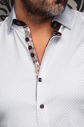Chemise manches longues pour homme par Au Noir | BANGALORE Blanc | Machemise.ca, inventaire complet de la marque Au Noir