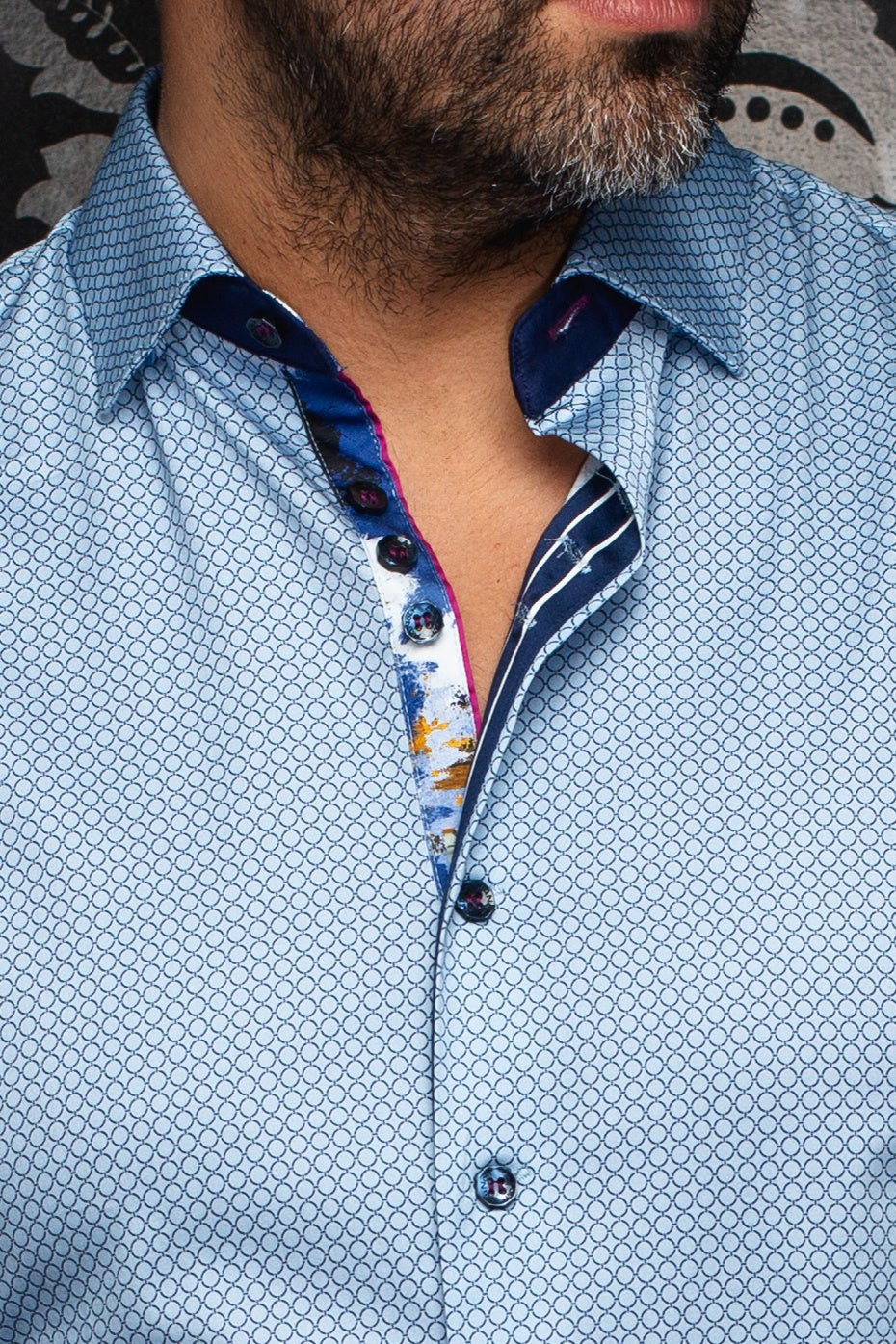 Chemise manches longues pour homme par Au Noir | BARRICADE Bleu Clair | Machemise.ca, inventaire complet de la marque Au Noir