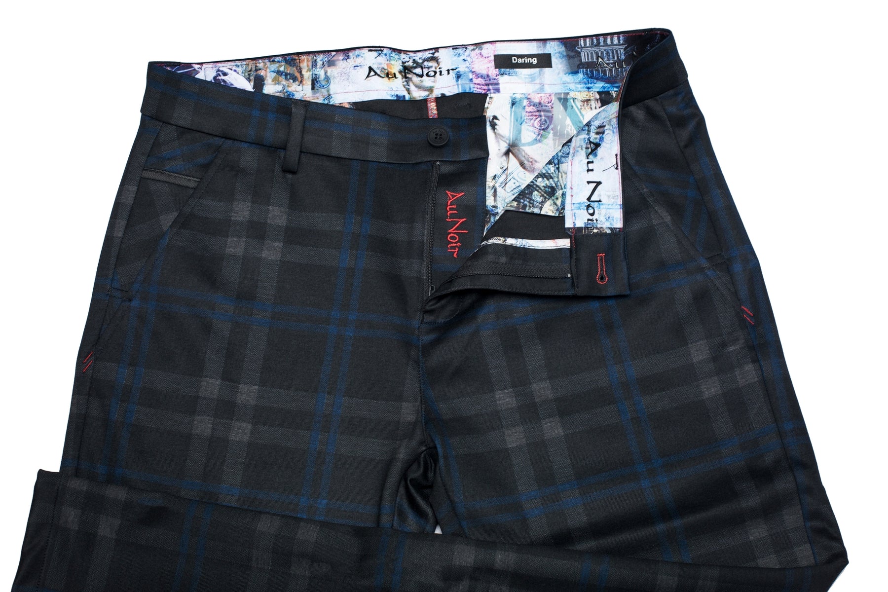 Pantalon pour homme par Au Noir | BERETTA-LEONARDO Noir Indigo | Machemise.ca, inventaire complet de la marque Au Noir