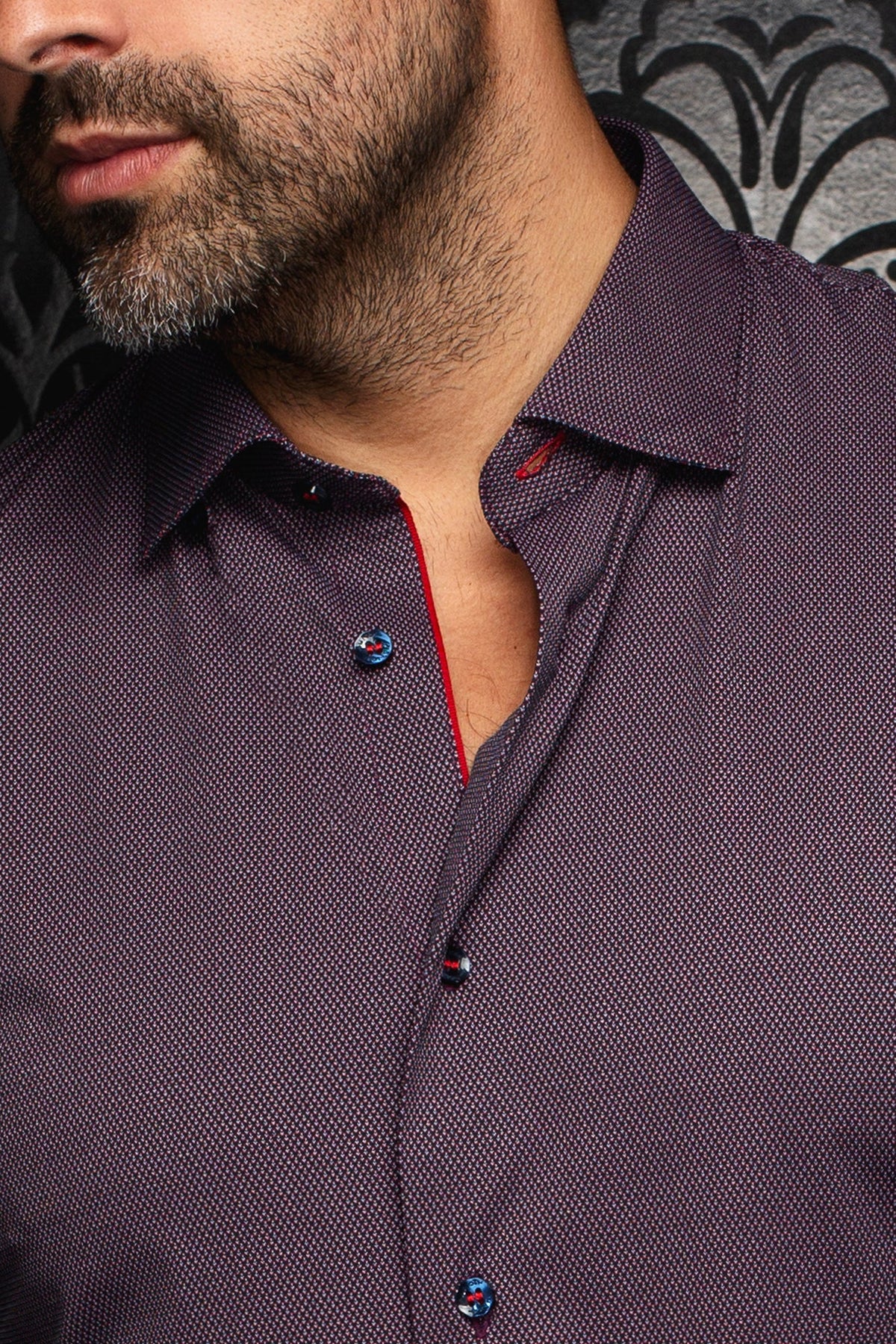Chemise en nylon pour homme par Au Noir | BORGIA Bordeaux | Machemise.ca, inventaire complet de la marque Au Noir