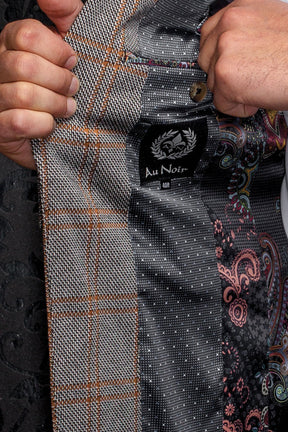 Veston pour homme par Au Noir | BROSNAN Noir | Machemise.ca, inventaire complet de la marque Au Noir