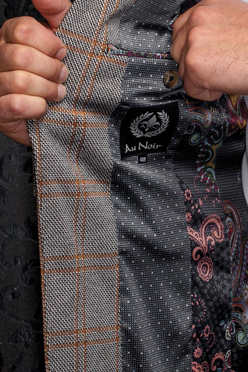 Veston pour homme par Au Noir | BROSNAN Noir | Machemise.ca, inventaire complet de la marque Au Noir