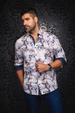 Chemise manches longues en Knit pour homme par Au Noir | CANTABRIA Pierre | Machemise.ca, inventaire complet de la marque Au Noir