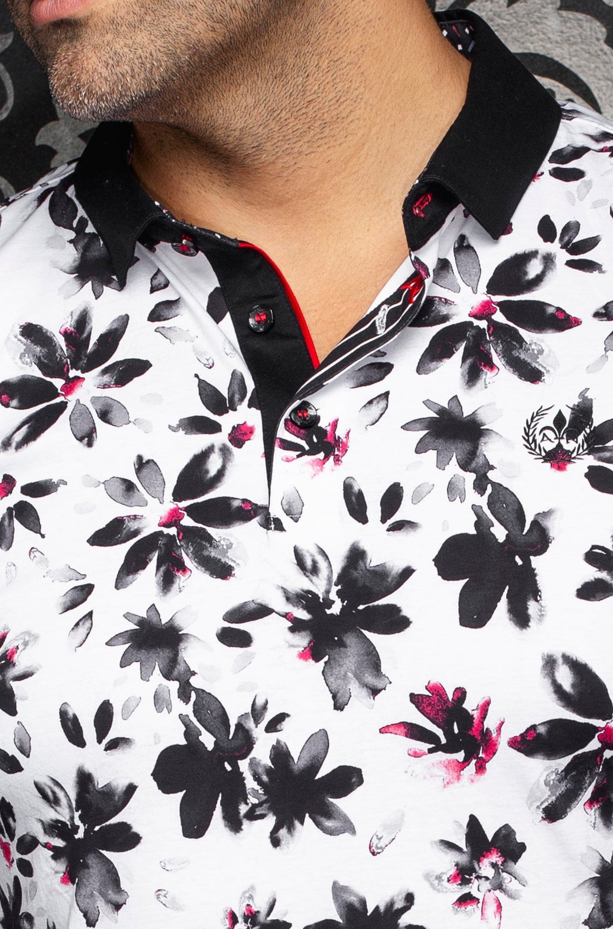 Polo pour homme par Au Noir | CANTERAS Blanc Noir | Machemise.ca, inventaire complet de la marque Au Noir