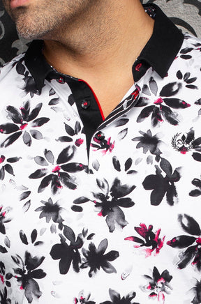 Polo pour homme par Au Noir | CANTERAS Blanc Noir | Machemise.ca, inventaire complet de la marque Au Noir