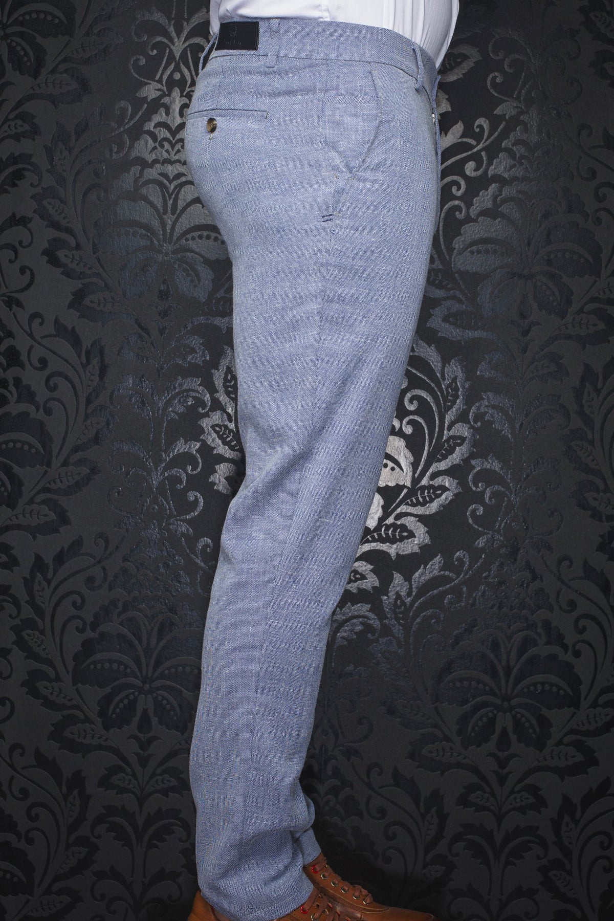 Pantalon pour homme par Au Noir | CASSEL-WESSON Marine | Machemise.ca, inventaire complet de la marque Au Noir