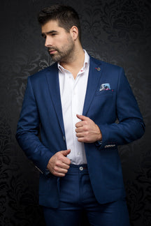 Veston pour homme par Au Noir | CRAIG NAVY | Machemise, inventaire complet de la marque Au Noir
