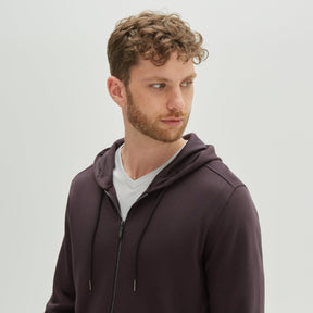 Coton ouaté à fermeture éclair complète pour homme par Robert Barakett | Cortina RB01247 Œuf de Canard | Machemise.ca, vêtements mode pour hommes