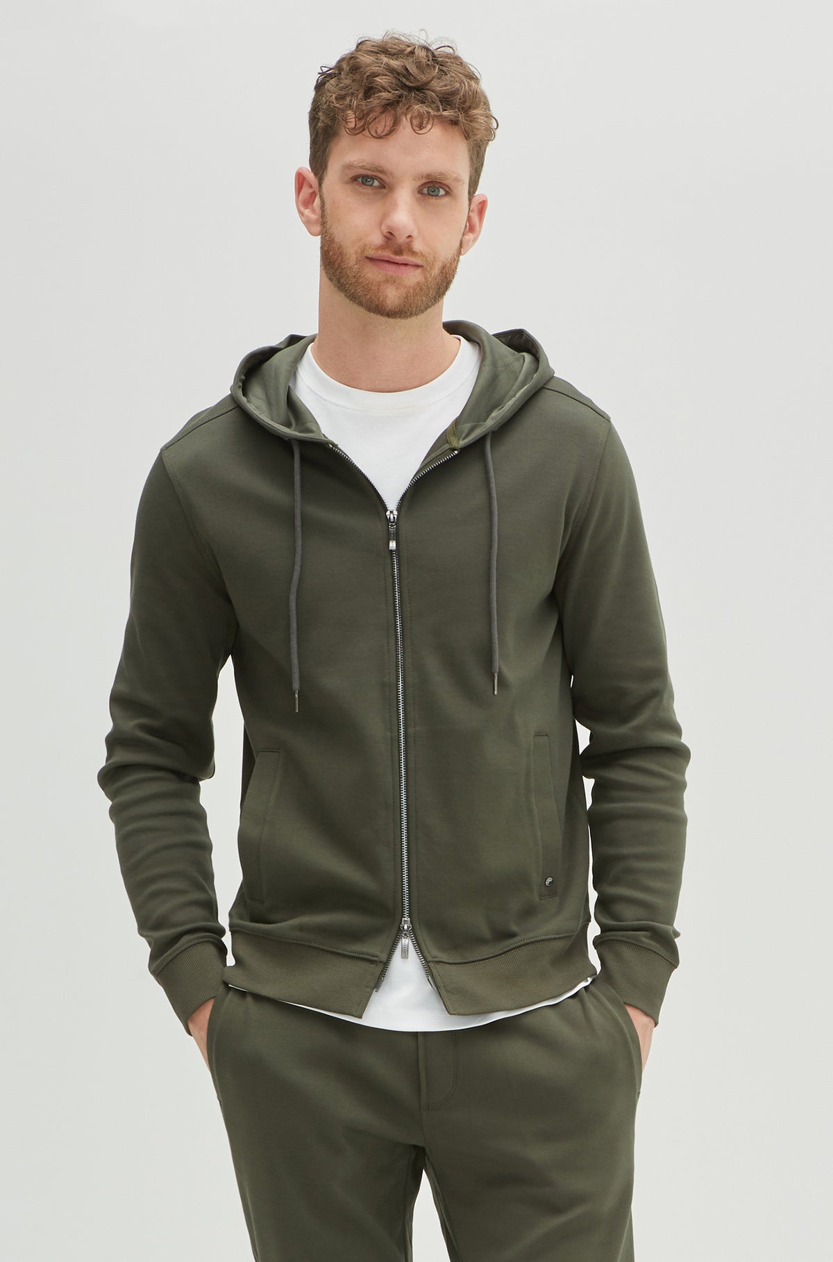 Veste pour homme par Robert Barakett | RB01247 Cortina Soldier Green | Machemise.ca, vêtements mode pour hommes