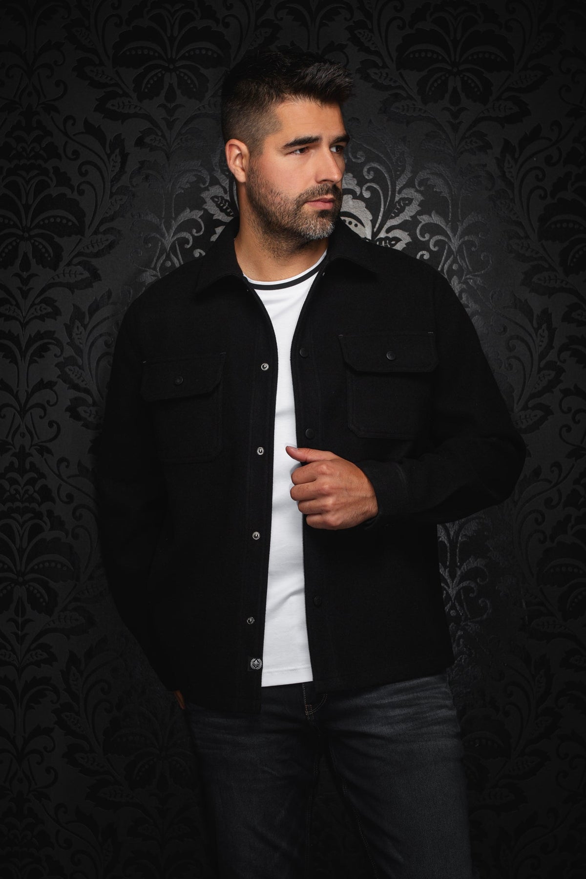 Surchemise pour homme par Au Noir | DANALI Noir | Machemise.ca, inventaire complet de la marque Au Noir