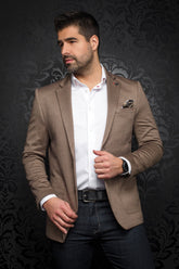 Blazer for men by Au Noir | DELON Tobacco | Menshirt, complete inventory of the Au Noir brand