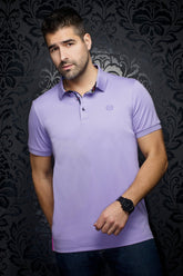 Polo pour homme par Au Noir | EAGLE Lavande | Machemise, inventaire complet de la marque Au Noir