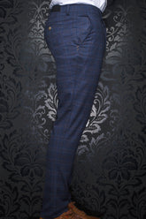 Pantalon pour homme par Au Noir | FARRELL-BERETTA Marine | Machemise.ca, inventaire complet de la marque Au Noir