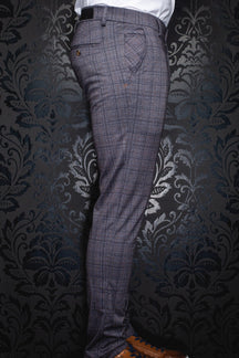 Pantalon pour homme par Au Noir | BERETTA-FIENNES Gris | Machemise.ca, inventaire complet de la marque Au Noir
