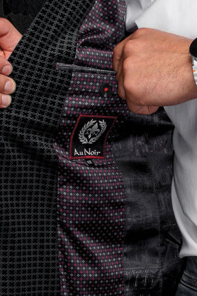 Veston pour homme par Au Noir | HEMSWORTH Noir | Machemise.ca, inventaire complet de la marque Au Noir