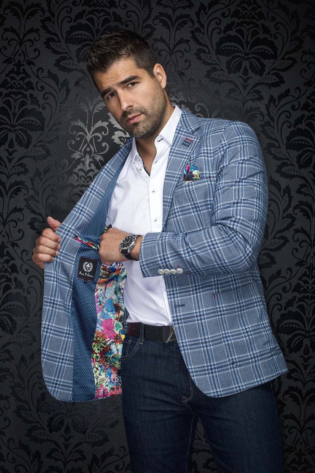 Blazer Au Noir HEPBURN Blue