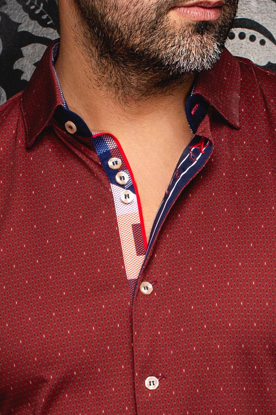 Chemise manches longues en Knit pour homme par Au Noir | HOUND Bordeaux | Machemise.ca, inventaire complet de la marque Au Noir