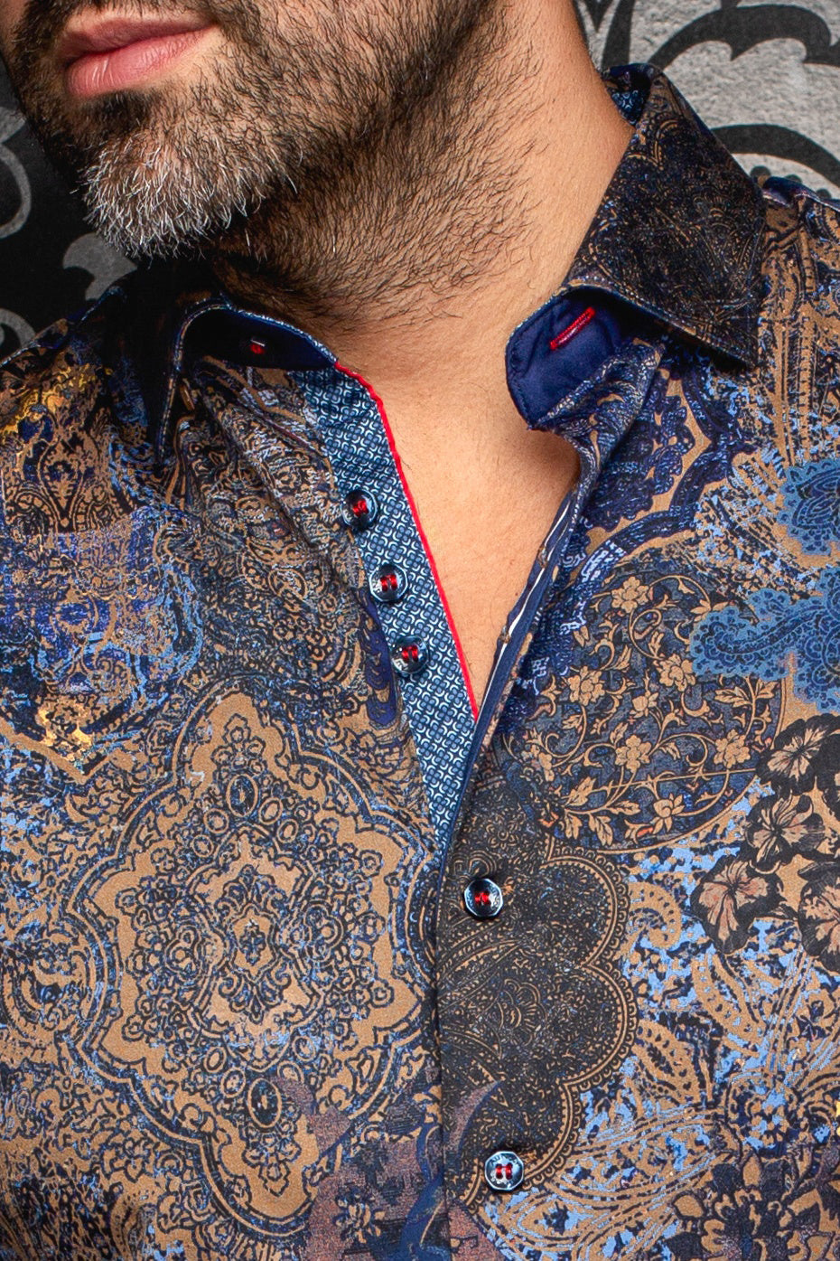 Chemise manches longues pour homme par Au Noir | INDORE Tabac | Machemise.ca, inventaire complet de la marque Au Noir