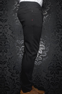Jeans for men by Au Noir | JOHNNY-SRD Pure Black | Menshirt, complete inventory of the Au Noir brand