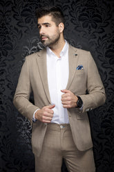 Blazer for men by Au Noir | LANCASTER Tobacco | Menshirt, complete inventory of the Au Noir brand