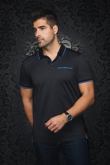 Polo pour homme par Au Noir | MAYBERRY Noir | Machemise, inventaire complet de la marque Au Noir